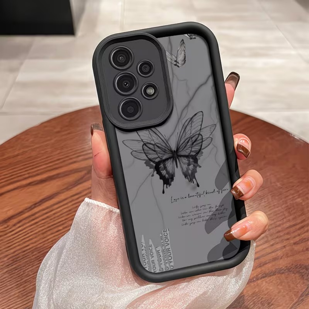 Phone Accessories Aesthetic - Aesthetic Grunge Butterfly & Quote Print
