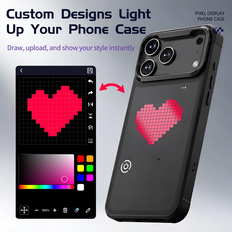 Phone Accessories And Cases - DIY Mode with APP Image Screen