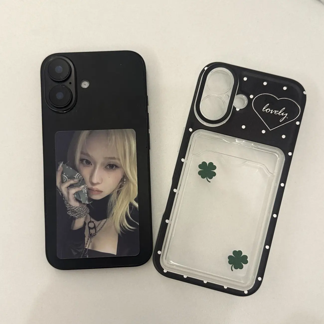 Phone Accessories And Cases - Korean ins Cute Polka Dot Cartoon