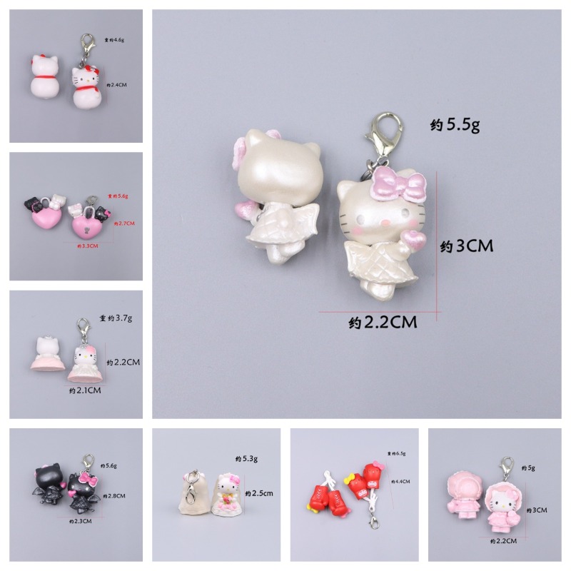 Phone Accessories Wholesale In China - Hello Kitty Keychain Pendant New Creative