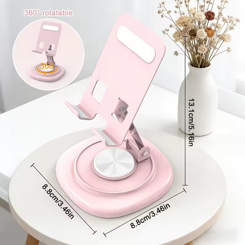 Phone Accessories Useful - 360 Degree Rotatable Foldable Desktop Phone