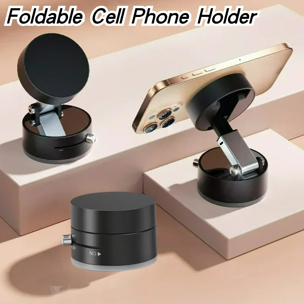 Phone Accessories Useful - High Performance Magnetic Vacuum Holder Foldable