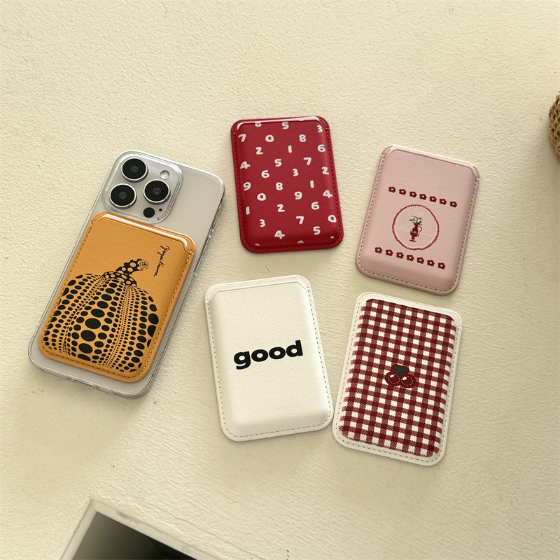 Phone Accessories And Cases - Cute Cartoon PU Leather Magnetic Card