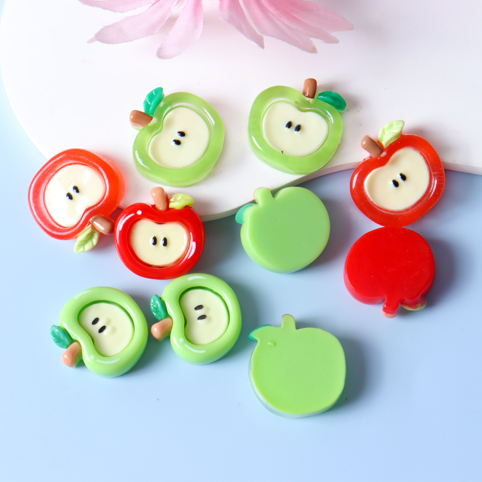 Phone Accessories Box Set - ZW45 10pcs Mini Fun Cute Resin