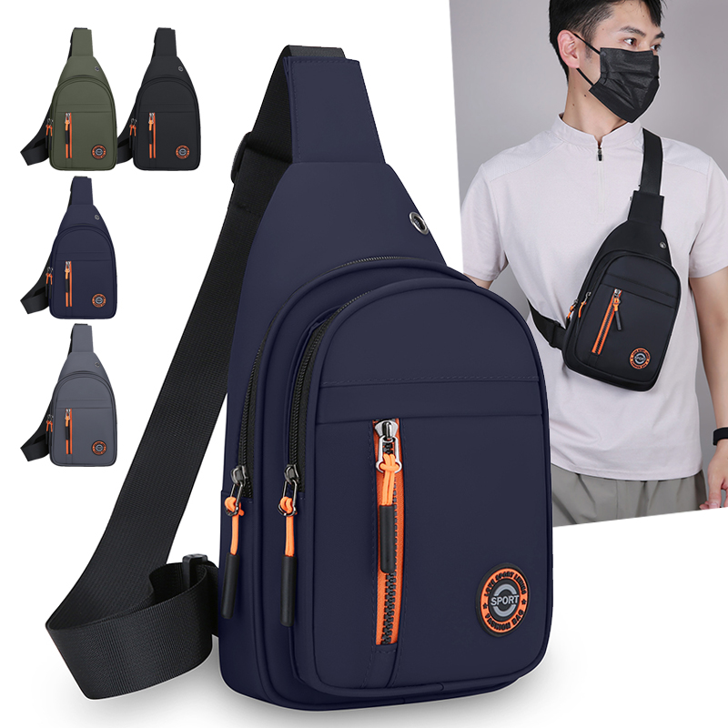 Phone Accessories For Running - Chest Bag Men Front Crossbody Bag
