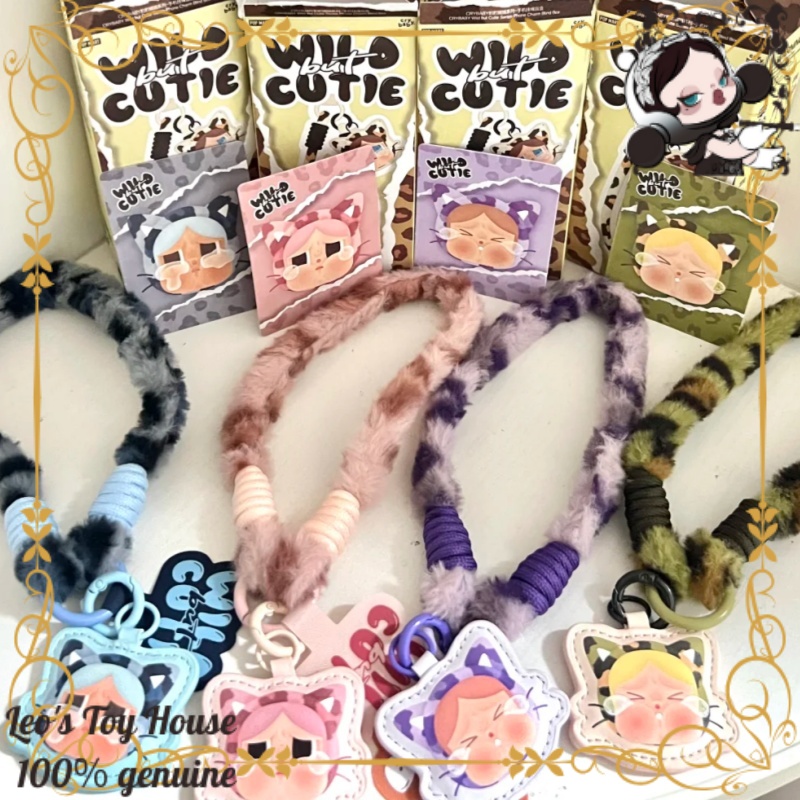 Phone Accessories From China - POPMART CRYBABY Leopard Cat Series Phone
