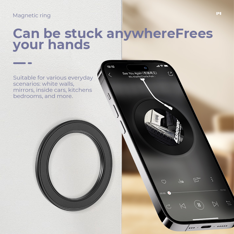 Phone Accessories Useful - For Magsafe Strong Magnetic Ring Phone