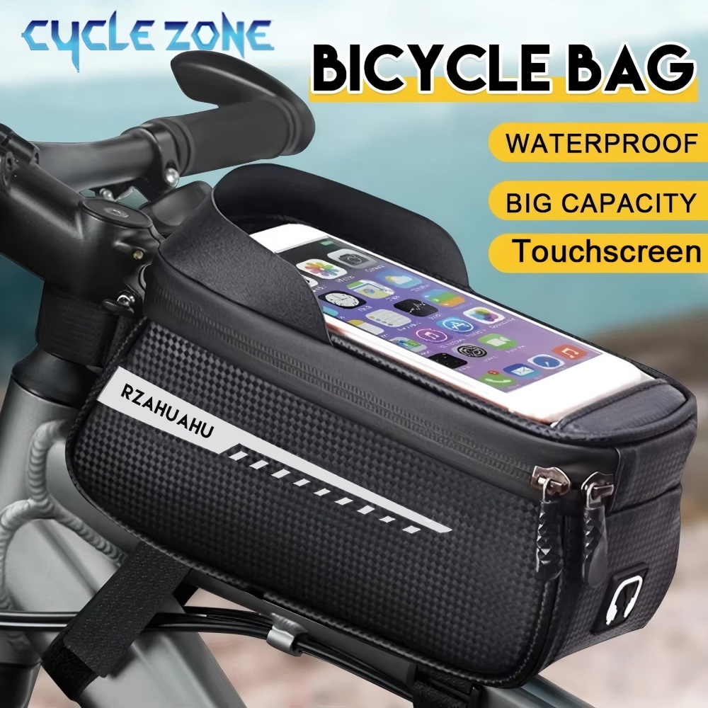Phone Zone Accessories & Repair Photos - Bicycle Front Beam Bag Front Tube