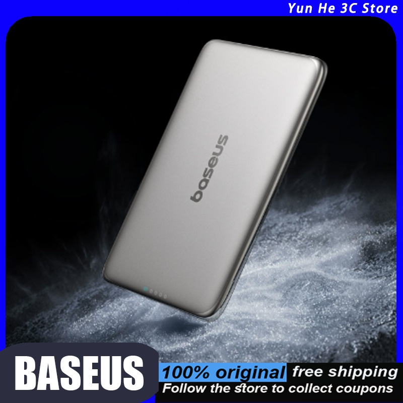 Power Bank Slim - Baseus Magnetic Wireless Power Bank Ultra-Slim