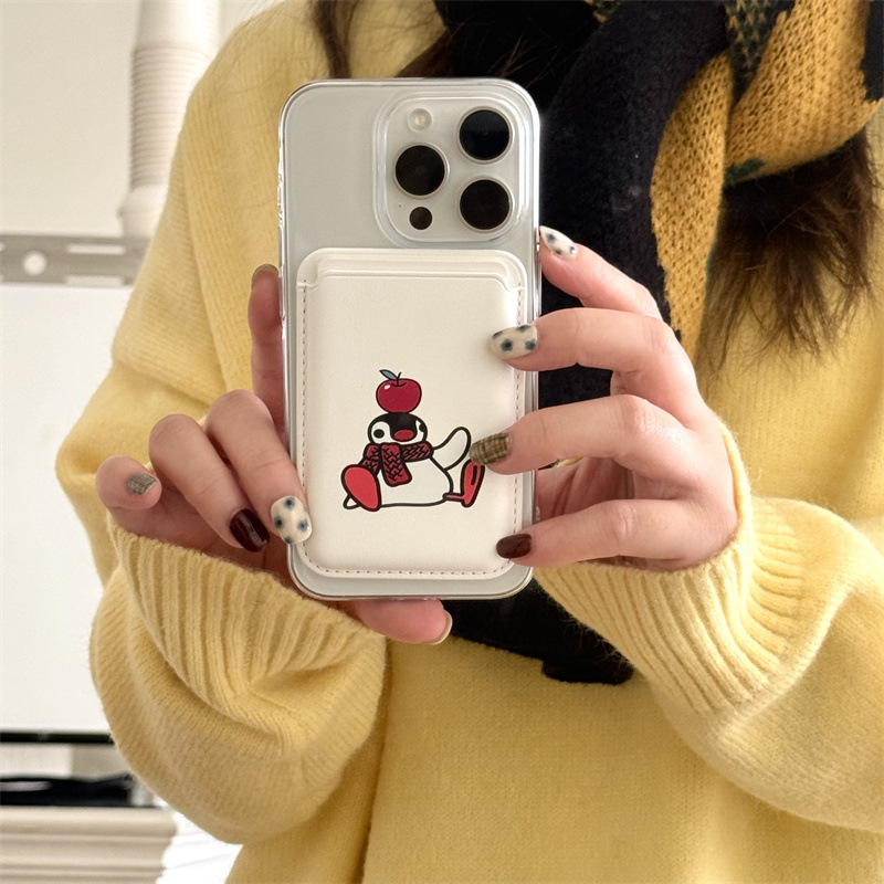 Cute Cartoon PU Leather Magnet - Phone Accessories And Cases 评论和价格