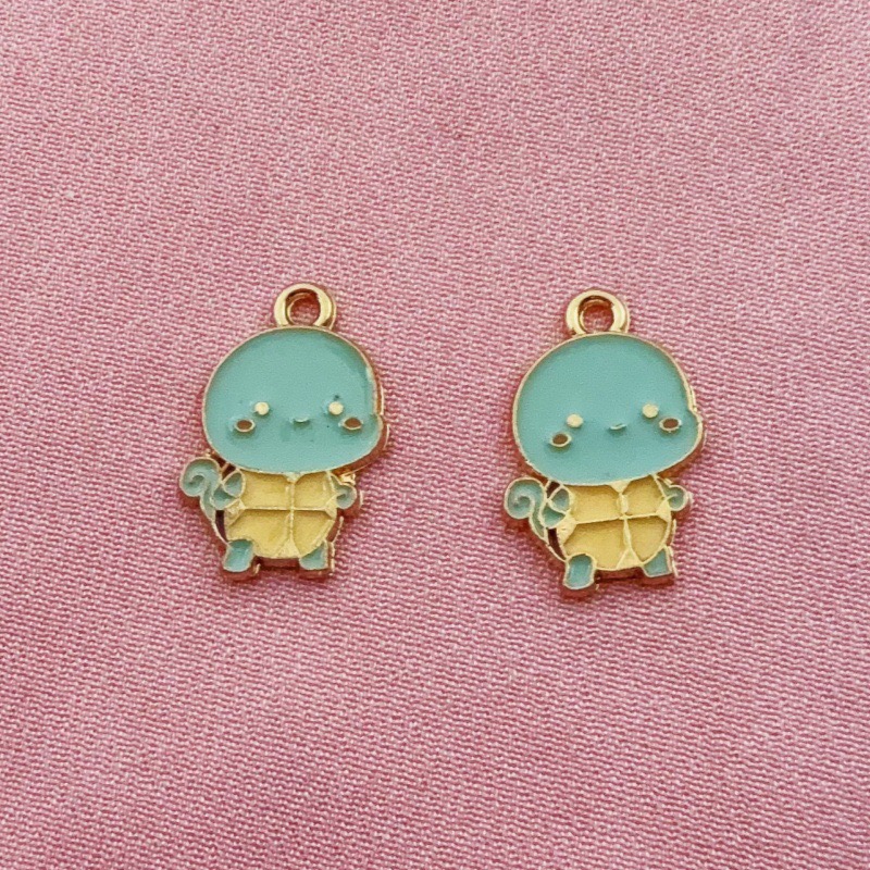 10pcs Cartoon Drip Oil Jewelry - Phone Accessories 评论和价格