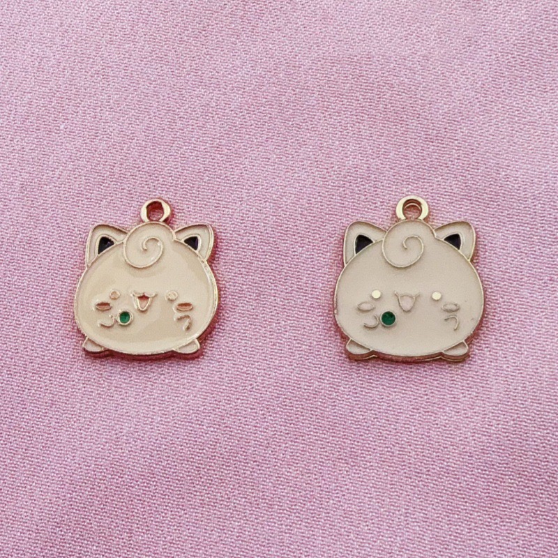 10pcs Cartoon Drip Oil Jewelry - Phone Accessories 评论和价格