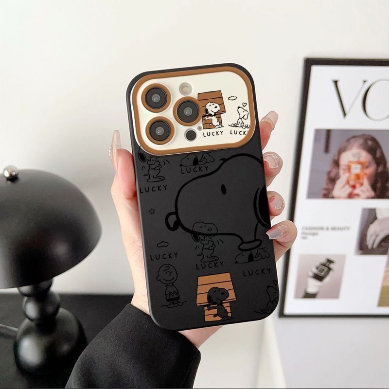 New Cute Anime Peripheral Snoo - Phone Accessories Box Set 评论和价格
