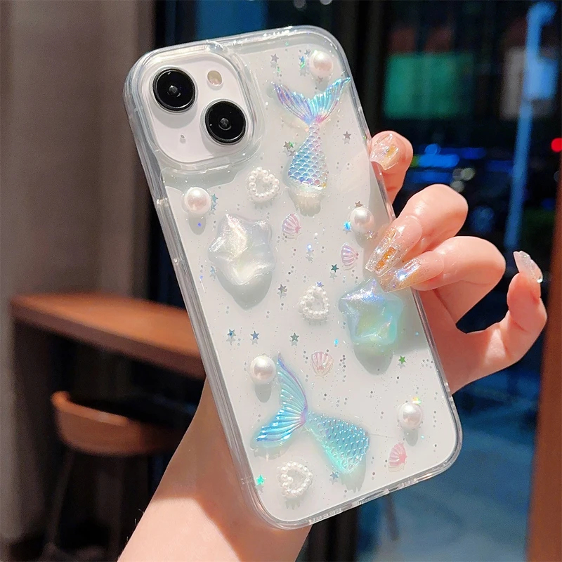 Fashion 3D Laser Fishtail Shel - Phone Accessories Wholesale In China 评论和价格