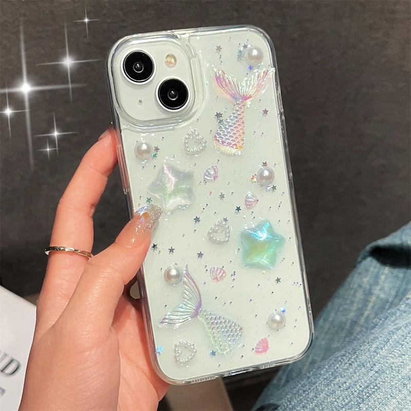 Fashion 3D Laser Fishtail Shel - Phone Accessories Wholesale In China 评论和价格