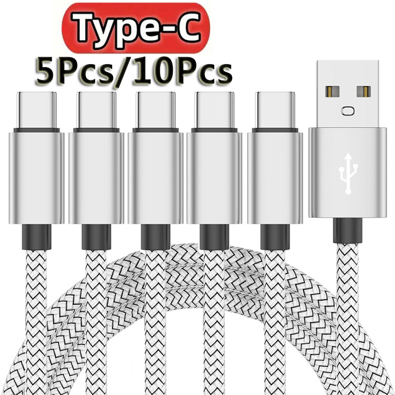 5pcs 10pcs USB A to Type C Cha - Phone Accessories Box Set 评论和价格