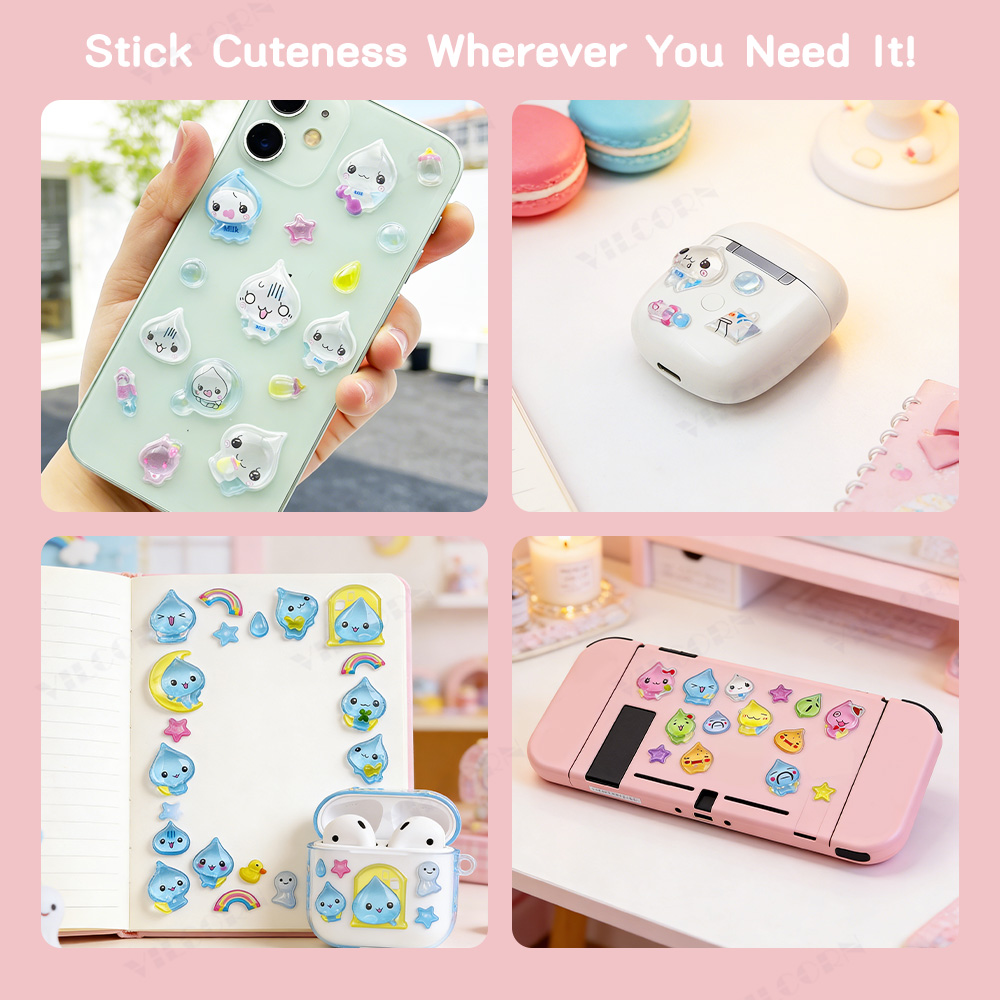 3D Stickers Cartoon Sticker DI - Phone Accessories Aesthetic 评论和价格