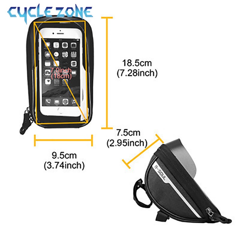 Mountain Bicycle Bag Touch Scr - Phone Zone Accessories & Repair Photos 评论和价格