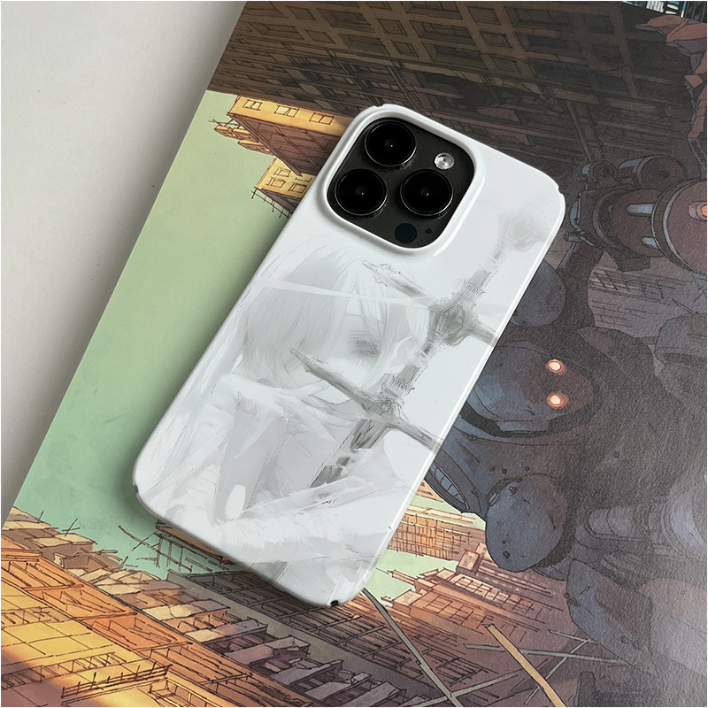 Beautiful Anime Girl Sword Coo - Phone Accessories For Girls 评论和价格