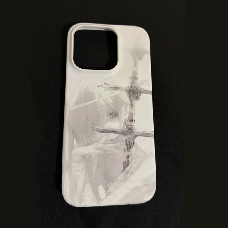 Beautiful Anime Girl Sword Coo - Phone Accessories For Girls 评论和价格