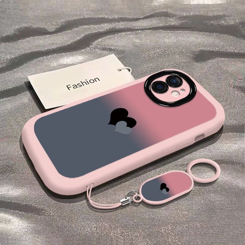 Cute Gradient Heart Phone Case - Phone Accessories Aesthetic 评论和价格