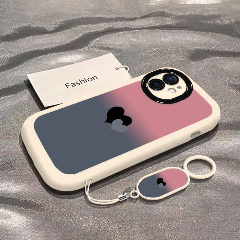 Cute Gradient Heart Phone Case - Phone Accessories Aesthetic 评论和价格