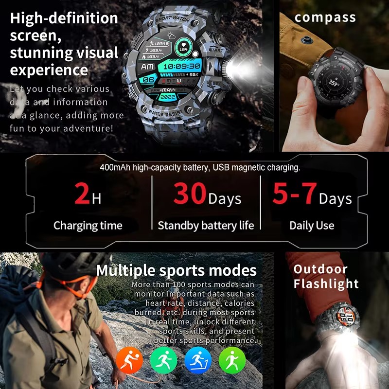 2026 Smart Watch Sport Outdoor - Phone Zone Accessories & Repair Photos 评论和价格