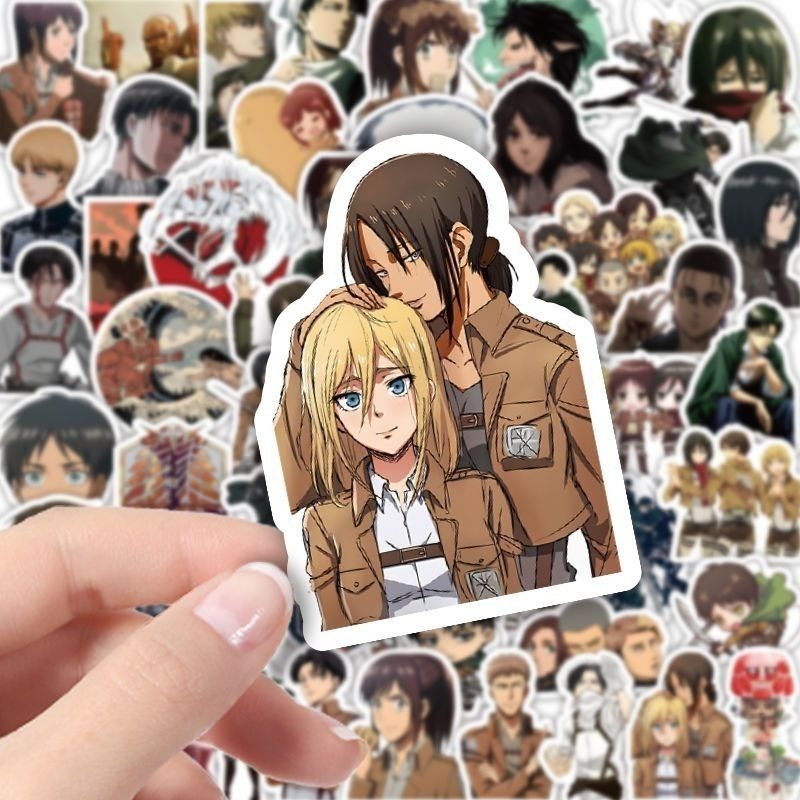 60Pcs Attack on Titan Anime St - Phone Accessories Aesthetic 评论和价格