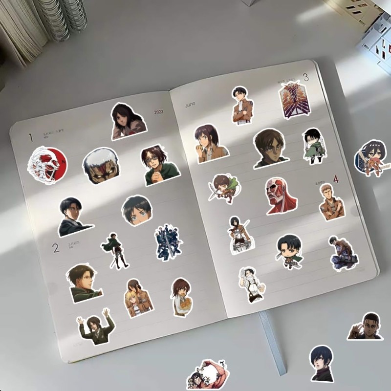 60Pcs Attack on Titan Anime St - Phone Accessories Aesthetic 评论和价格