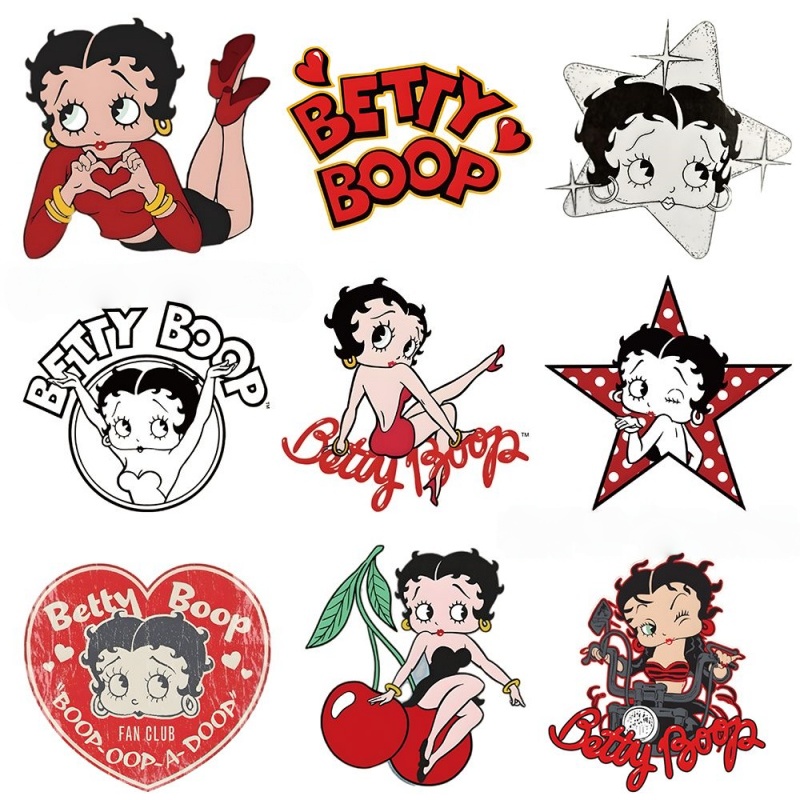 Betty Boop cartoon cute sticke - Phone Accessories Aesthetic 评论和价格
