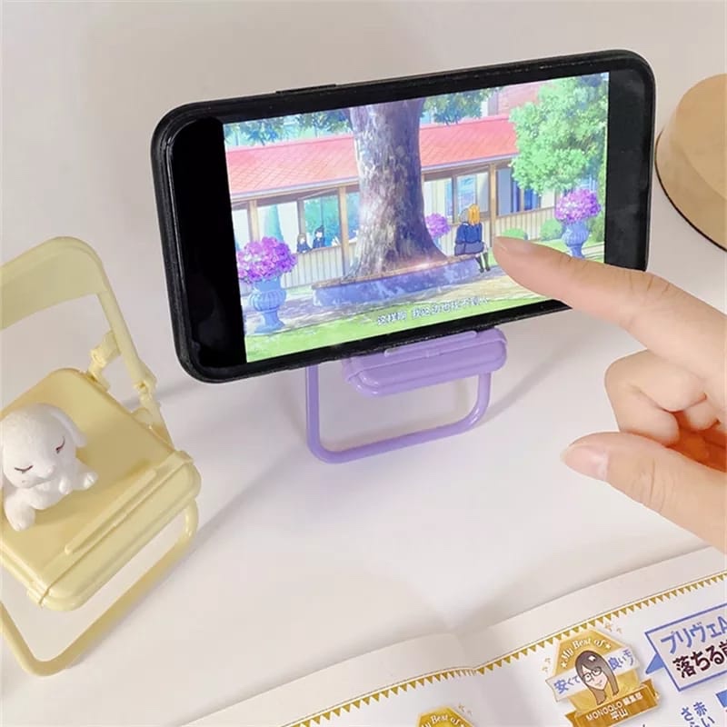 Cute Chair Phone Holder Stand  - Phone Accessories Useful 评论和价格