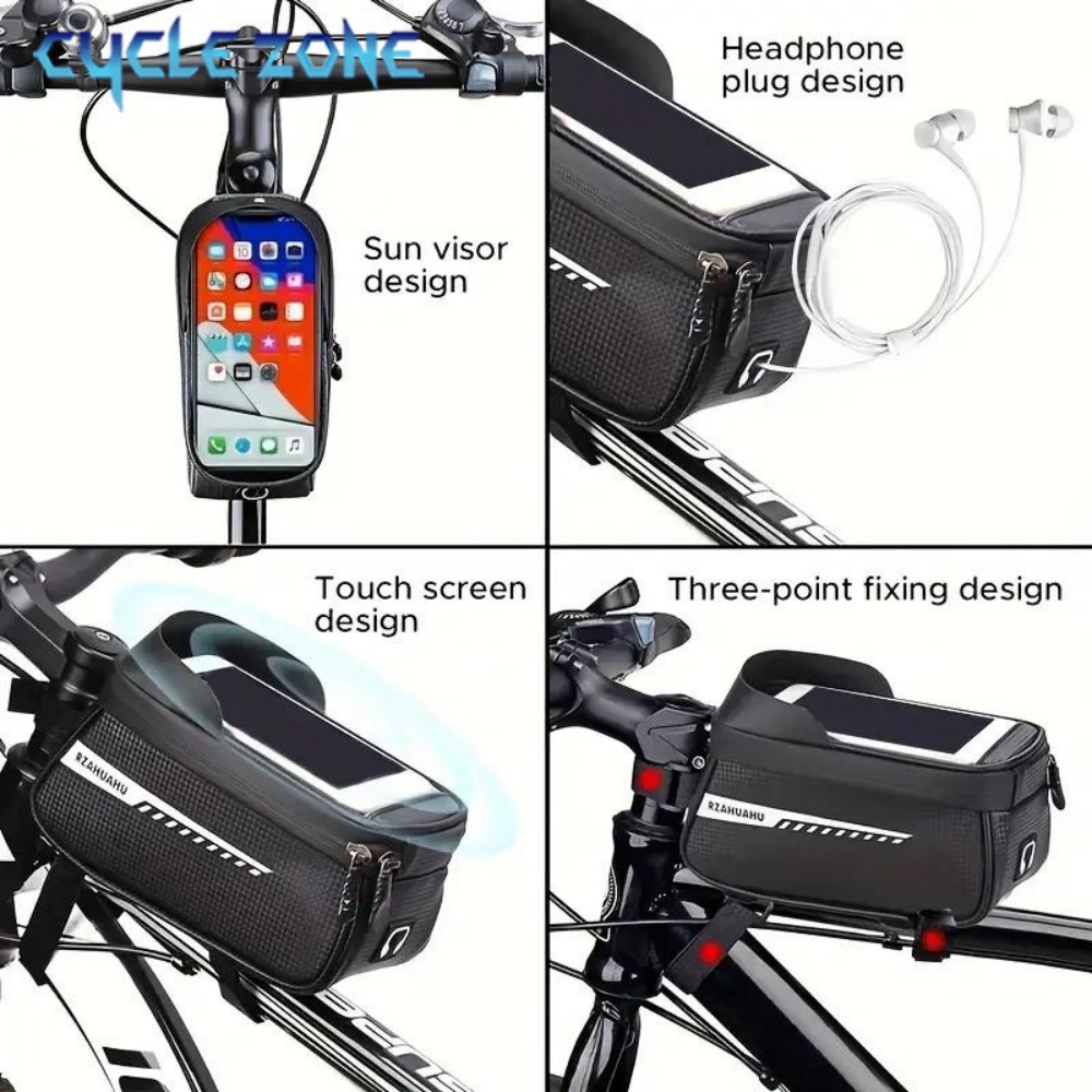 Bicycle Front Beam Bag Front T - Phone Zone Accessories & Repair Photos 评论和价格
