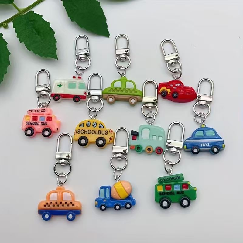 10pcs resin cartoon car keycha - Phone Accessories 评论和价格