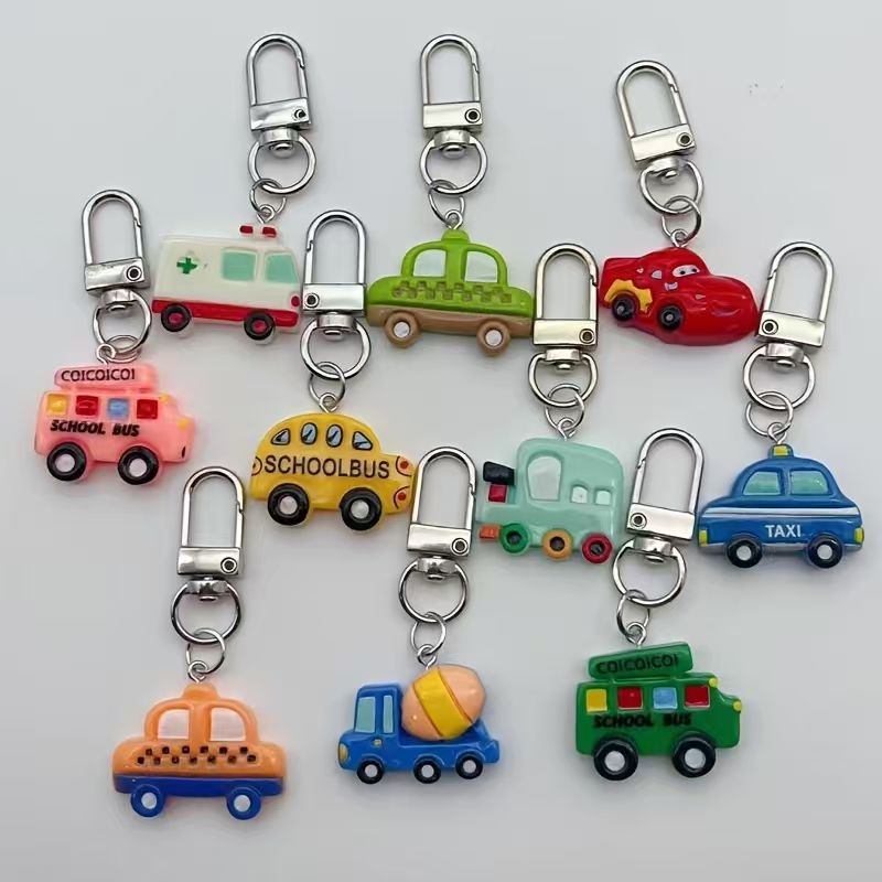 10pcs resin cartoon car keycha - Phone Accessories 评论和价格