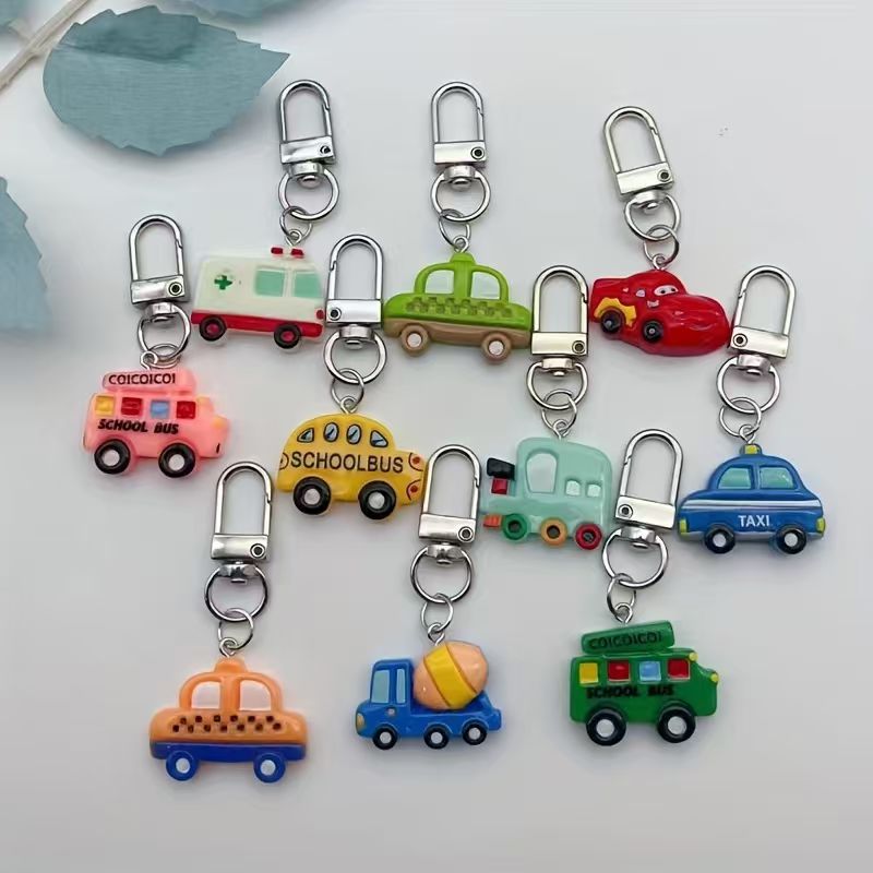 10pcs resin cartoon car keycha - Phone Accessories 评论和价格