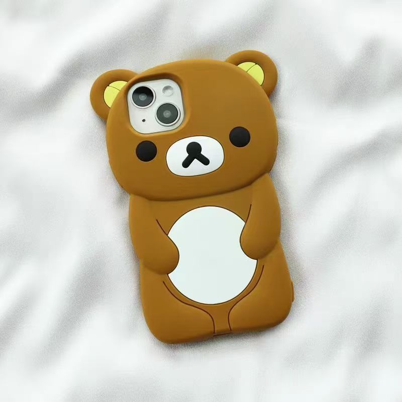 Rilakkuma Silicone Phone Case  - Phone Accessories Box Set 评论和价格
