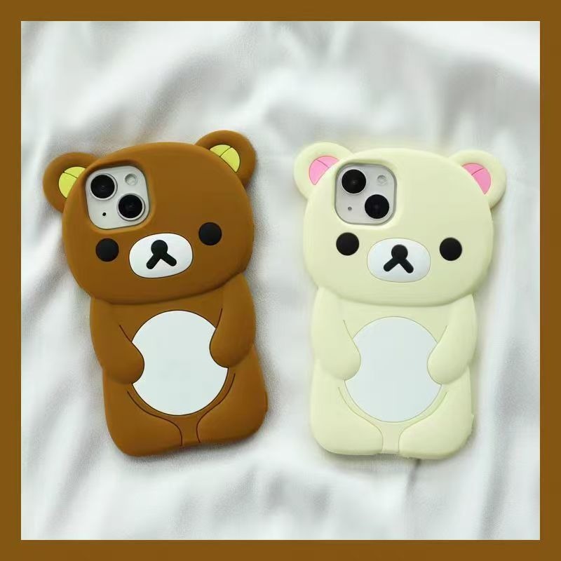 Rilakkuma Silicone Phone Case  - Phone Accessories Box Set 评论和价格