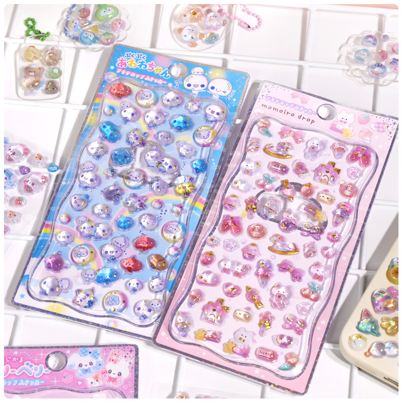 Kawaii Cartoon Water Drop 3D S - Phone Accessories From China 评论和价格