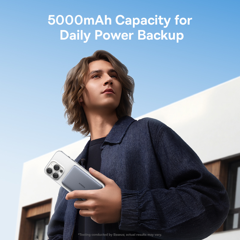 Baseus 5000mAh Magnetic Power  - Power Bank Slim 评论和价格