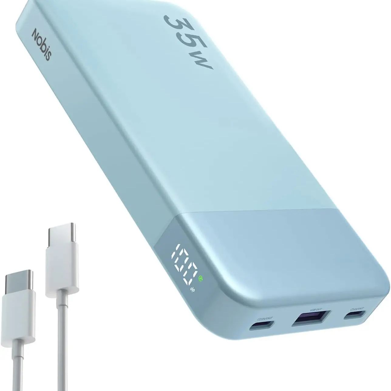 NOBIS N3510 Slim Power Bank 10 - Power Bank Slim 评论和价格