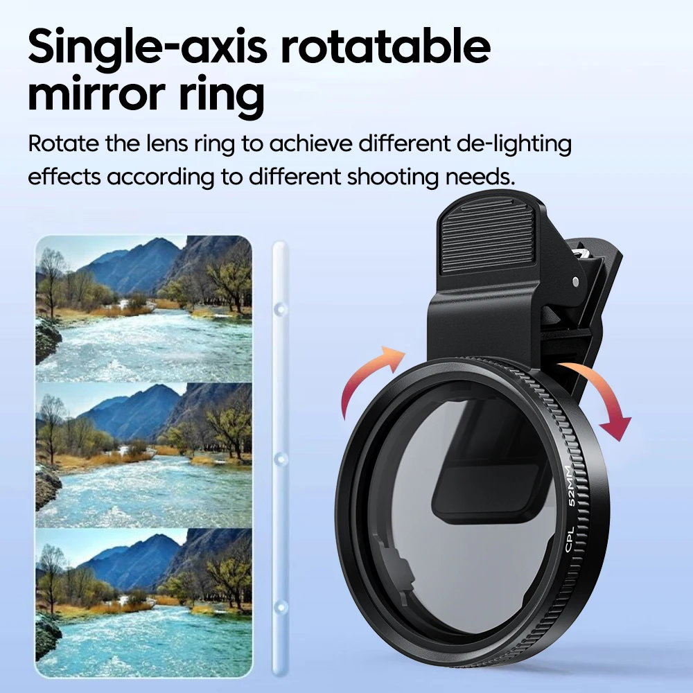 New 52mm CPL Mobile Phone Lens - Phone Accessories Useful 评论和价格