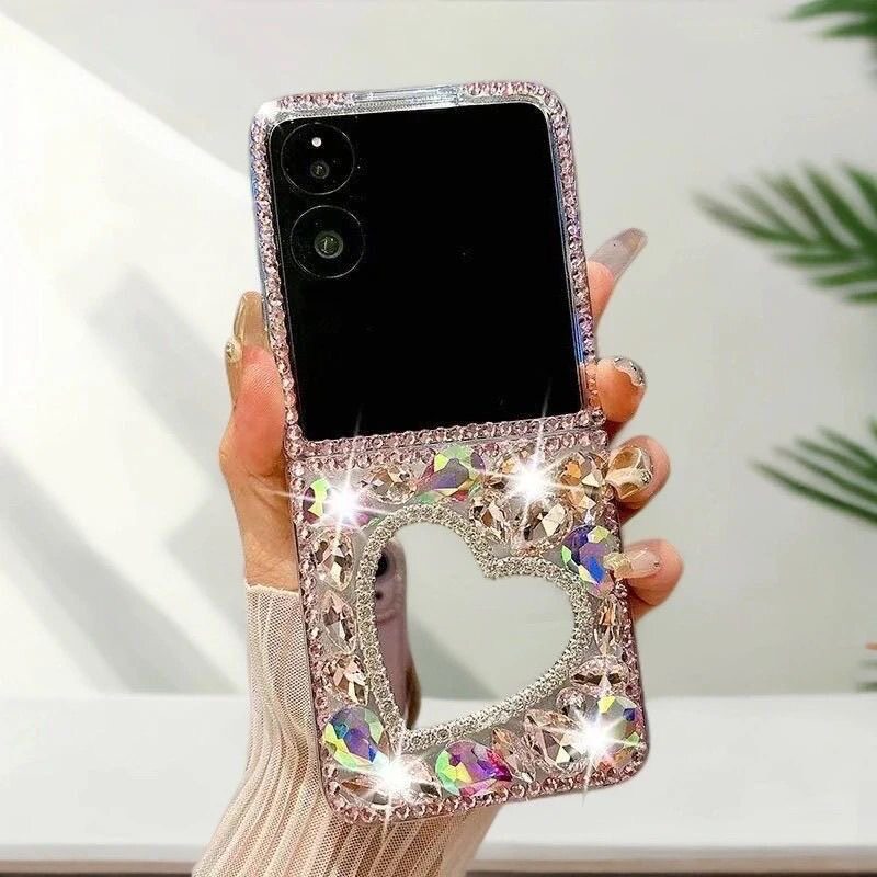 Love mirror with diamonds as a - Phone Accessories From China 评论和价格
