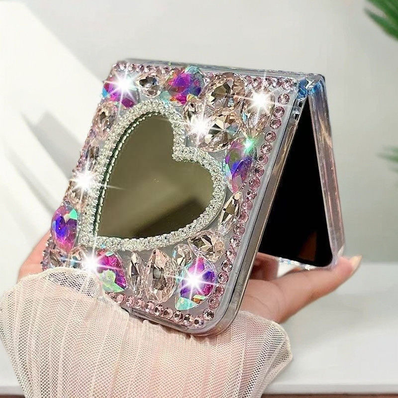 Love mirror with diamonds as a - Phone Accessories From China 评论和价格