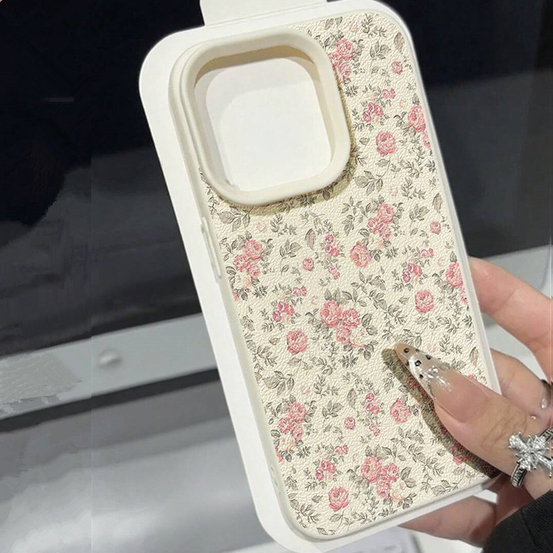 Adorable Girl Floral White Cla - Phone Accessories For Girls 评论和价格