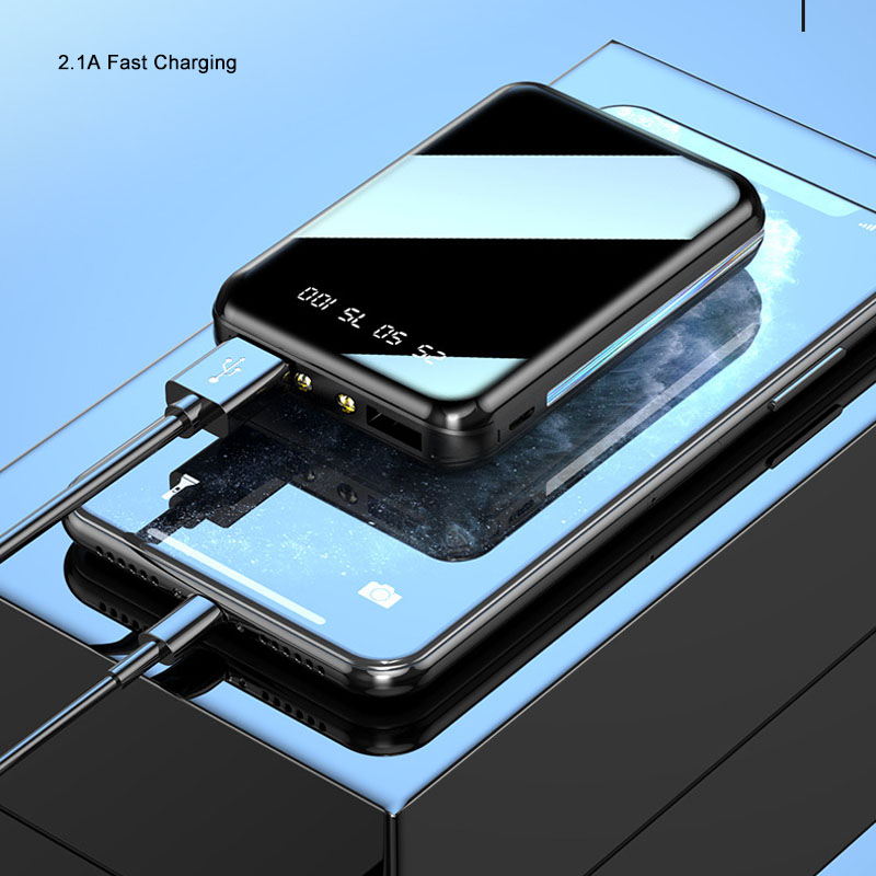 20000mAh Mini Power Bank Porta - Power Bank Slim 评论和价格